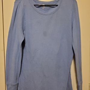 Gap XL Blue/Purple Long Sleeve Shirt